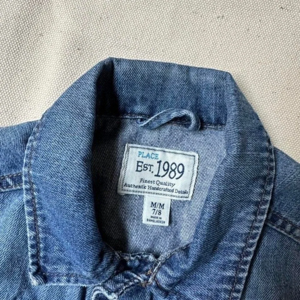 Blue‎ denim jacket